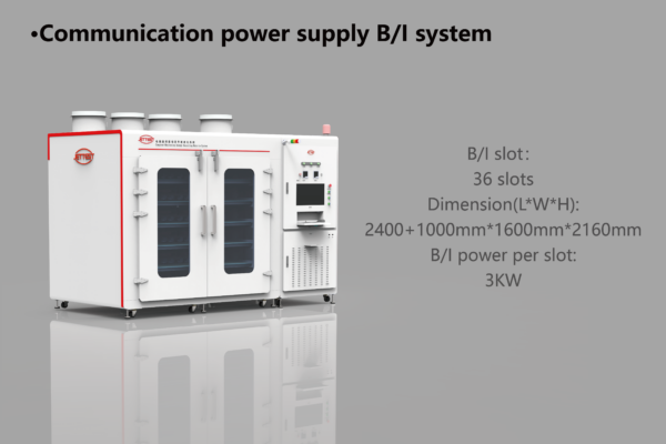 Communication power supply B/I system